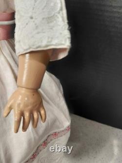 19.5 Bisque Doll CM Bergmann Walterhausen 1916 3 Flawless, Great Dress