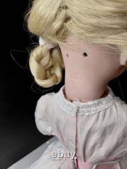 19.5 Bisque Doll CM Bergmann Walterhausen 1916 3 Flawless, Great Dress