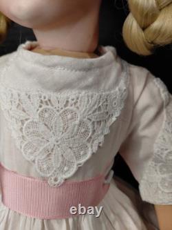 19.5 Bisque Doll CM Bergmann Walterhausen 1916 3 Flawless, Great Dress