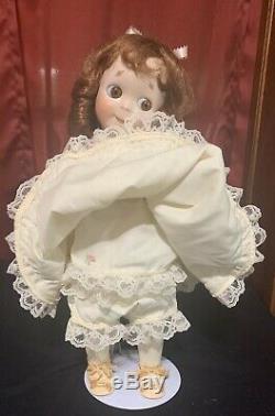 19 Big JDK Kestner 221 Googly Artist Antique Reproduction Bisque Porcelain Doll