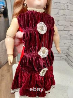 19 Handwerck #119. 10 And 1/4 X. Flawless Bisque Doll On Nice Marked Compo Body