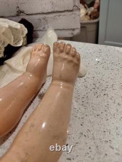 19 Handwerck #119. 10 And 1/4 X. Flawless Bisque Doll On Nice Marked Compo Body