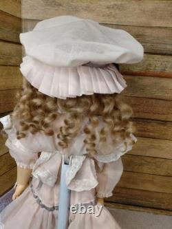 19 Handwerck Germany 119 Size 10 1/4 Early Bisque Head Doll, Amazing Dress