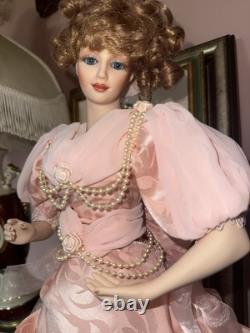 19'' Vintage FRANKLIN MINT FHD PORCELAIN DOLL
