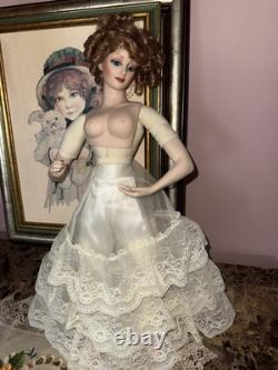 19'' Vintage FRANKLIN MINT FHD PORCELAIN DOLL