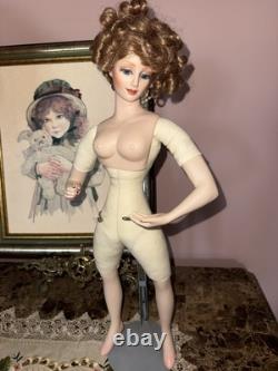 19'' Vintage FRANKLIN MINT FHD PORCELAIN DOLL