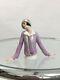1920s Ceramic Powder Bowl Art Deco Flapper Girl Vintage Antique Half Doll
