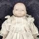 1922's Antique Handcraft French Bald Bisque Caucasian Baby Doll Size 14l X 8w