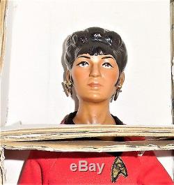 1977 VINTAGE Star Trek Hamilton Ernest Uhura Porcelain 14 Doll, Box, Tag, COA