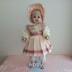 1983 Vintage Artist Reproduction Full Body All Porcelain Doll Jus Me Too 13