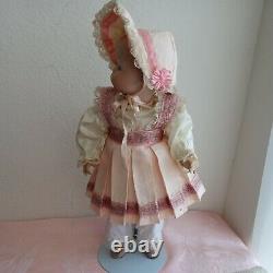 1983 Vintage Artist Reproduction Full Body All Porcelain Doll Jus Me Too 13