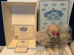 1985 Cabbage Patch Kids Porcelain Collection Vintage Doll Original Box Tags COA