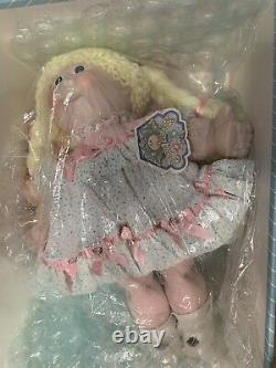 1985 Cabbage Patch Porcelain Pamela Diane Doll With Papers & Box