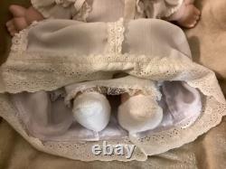 1985 Porcelain Cabbage Patch Baby Signed & Numbered With Baby Doll Also Vintage