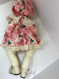 1987 Boots Tyner'Peaches' Doll Vintage Floral Attired Porcelain Collectible