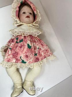 1987 Boots Tyner'Peaches' Doll Vintage Floral Attired Porcelain Collectible