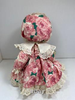 1987 Boots Tyner'Peaches' Doll Vintage Floral Attired Porcelain Collectible