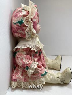 1987 Boots Tyner'Peaches' Doll Vintage Floral Attired Porcelain Collectible