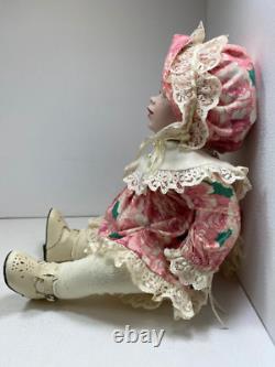 1987 Boots Tyner'Peaches' Doll Vintage Floral Attired Porcelain Collectible