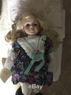 1992 Vtg Goebel Betty Jane Carter Doll By Bette Ball Taylor 26 Look