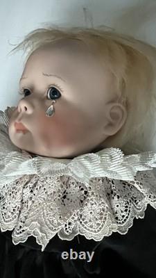 1993 Vtg Original Lee Middeton Tenderness Porcelain Petite Pierrot Baby 22 Doll