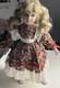 1995 Sharleen Kelsey Whc Porcelain Doll Pink Red Eyes Magnet Long Lashes Vintage