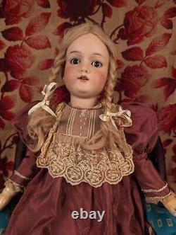 19th C Armand Marseille Porcelain Bisque Doll 29 Inches 390n Made In Germany