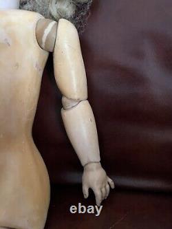 19th C. Kestner Bisque Doll 24 Tall K ½ Made in Germany 14 ½ 146 Composite body