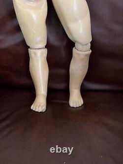 19th C. Kestner Bisque Doll 24 Tall K ½ Made in Germany 14 ½ 146 Composite body