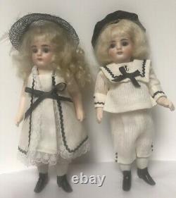 2 Precious Little 7 Porcelain Dolls by Darlene Lane for UFDC 2003