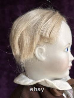 2 Rare Vintage All Porcelain Dolls by Lynne & Michael Roche James & Emma LE 25