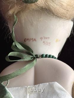 2 Rare Vintage All Porcelain Dolls by Lynne & Michael Roche James & Emma LE 25