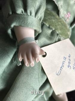 2 Rare Vintage All Porcelain Dolls by Lynne & Michael Roche James & Emma LE 25