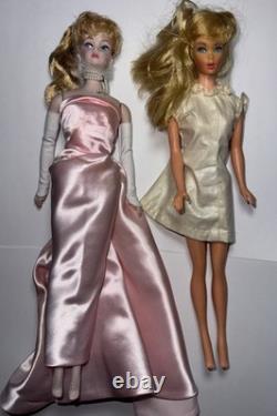 2 Vintage Rare Barbies Standard & Enchanted Porcelain (Read) See Photos
