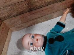 20 AM Floradora Socket Head Perfect Bisque With Wonderful Costume