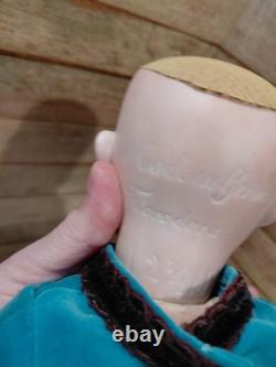 20 AM Floradora Socket Head Perfect Bisque With Wonderful Costume