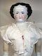 20 Antique German Porcelain China Head Doll Aw Kister Low Brow 1860-80s #a