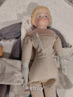 20 Blond Highland Mary China Doll