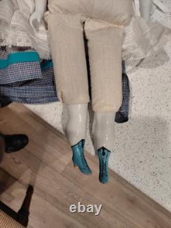 20 Blond Highland Mary China Doll