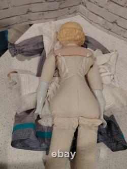 20 Blond Highland Mary China Doll