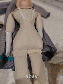 20 Blond Highland Mary China Doll 20 Blond Highland Mary China Doll