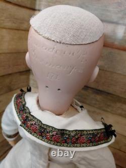 20 Kestner 171 Perfect Bisque Doll, Quality German Body, Darling Dress