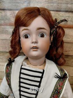 20 Kestner 171 Perfect Bisque Doll, Quality German Body, Darling Dress