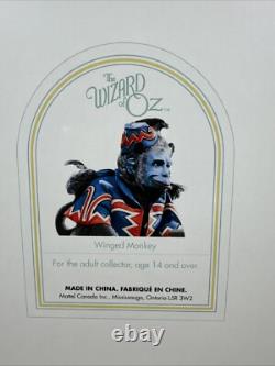 2001 Mattel Timeless Treasures Wizard Of Oz Winged Monkey Porcelain Doll #29476