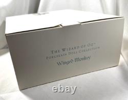 2001 Mattel Timeless Treasures Wizard Of Oz Winged Monkey Porcelain Doll #29476