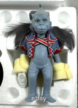 2001 Mattel Timeless Treasures Wizard Of Oz Winged Monkey Porcelain Doll #29476