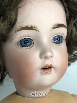 21 Antique German Kestner E 171 9 Bisque Doll Repainted Compo Body BL Stat #L