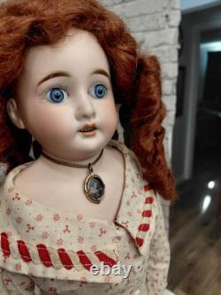 21 Cuno Otto Dressel 93-1 DEP Bisque Shoulder Head Dollon Great Body