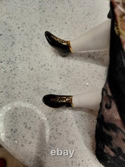 21 Emma Clear Doll Isabel 1940, Stunning Costume