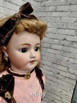 21 Precious Simon Halbig 550 Bisque Doll On French Marked Body 21 Precious Simon Halbig 550 Bisque Doll On French Marked Body